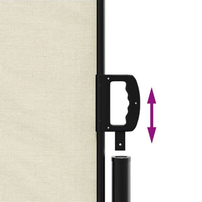 Vidaxl Paravent rétractable 120x600 cm crème - 41% de remise