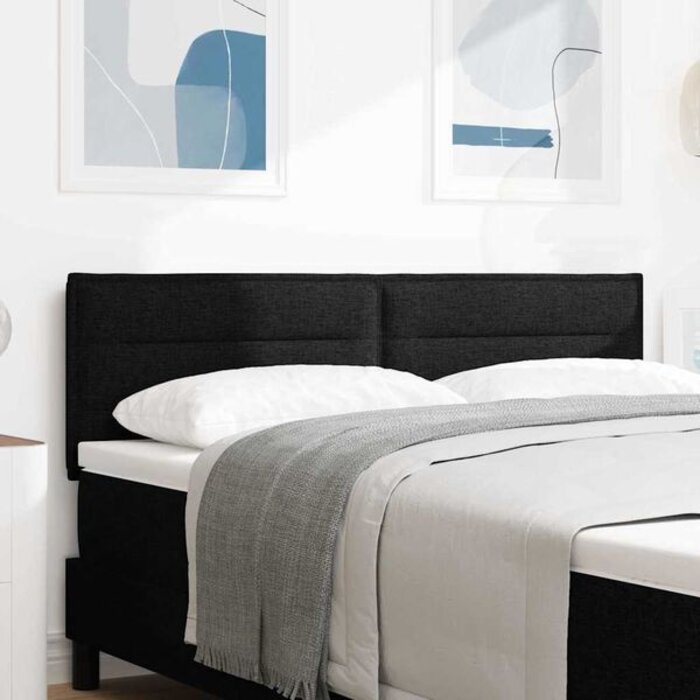 Vidaxl Tête de lit 160 cm noire ajustable - 39% de remise