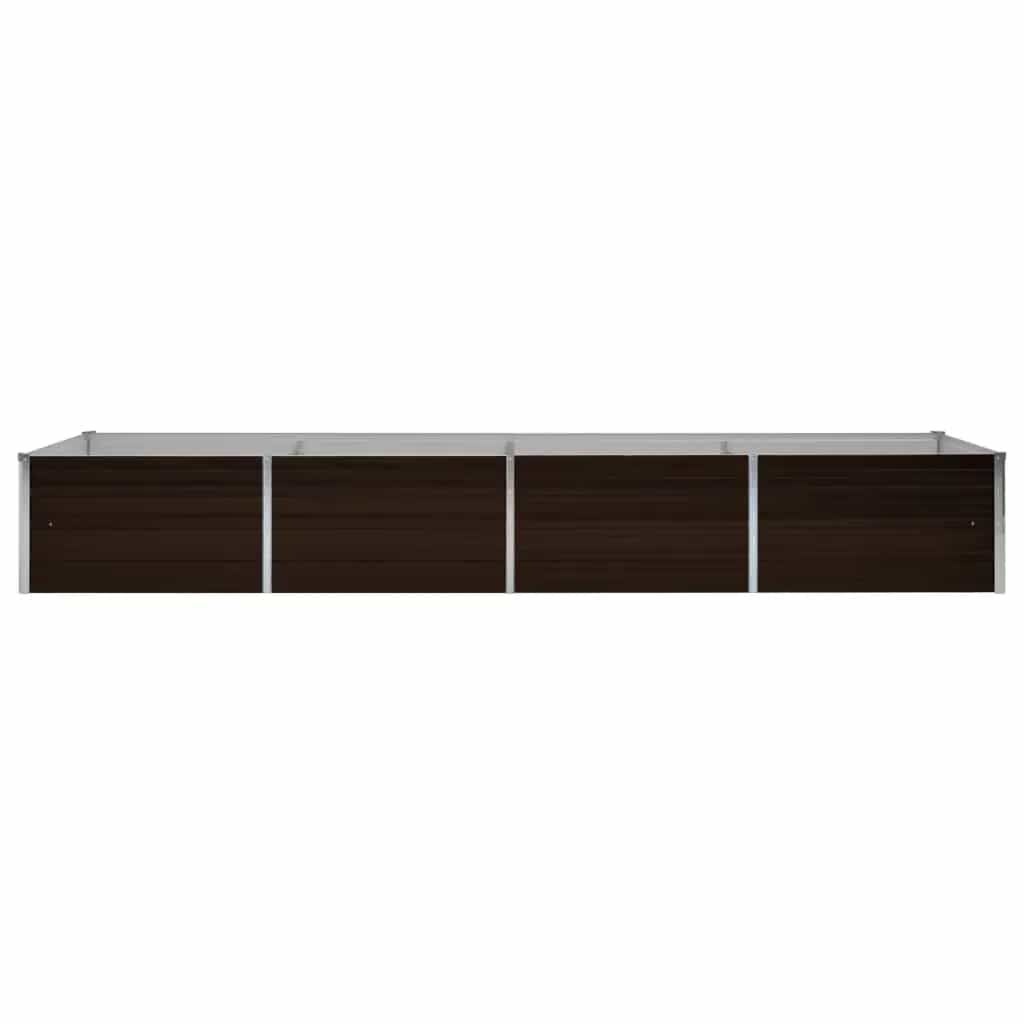 Vidaxl Jardinière surélevée en acier marron 320x80x45 cm - 40% de remise