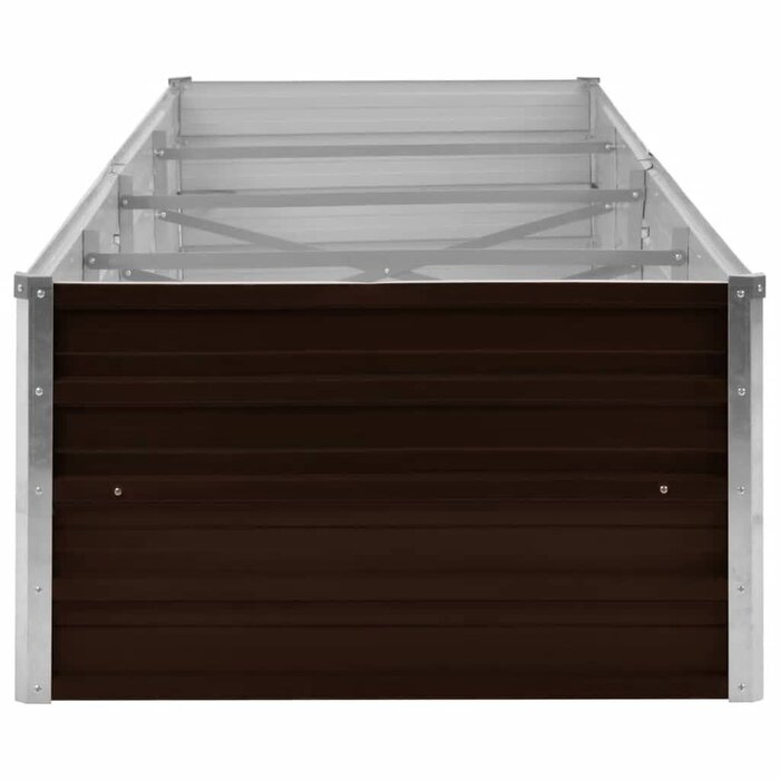Vidaxl Jardinière surélevée en acier marron 320x80x45 cm - 40% de remise