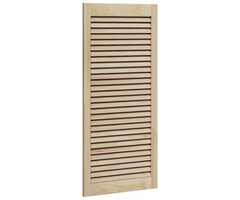 Vidaxl Porte d'armoire en pin massif 110 x 49,5 cm - Naturel - 39% de remise