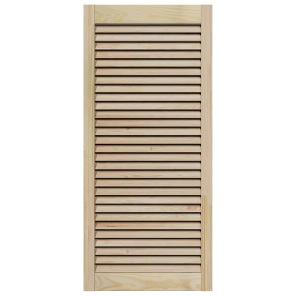 Vidaxl Porte d'armoire en pin massif 110 x 49,5 cm - Naturel - 39% de remise
