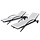 Ensemble 2 Bains de Soleil avec Table - 41% de remise