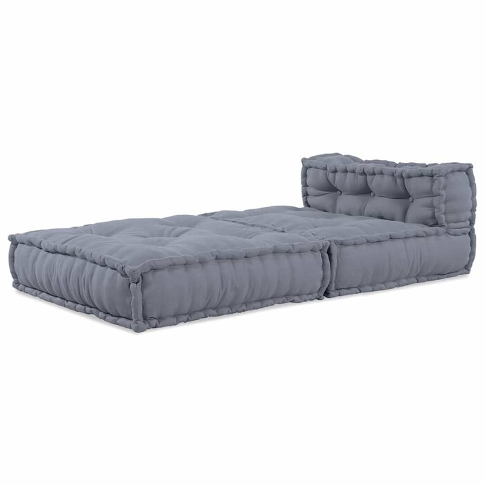 Vidaxl Canapé modulaire gris 70x70cm - 41% de remise - Déballé