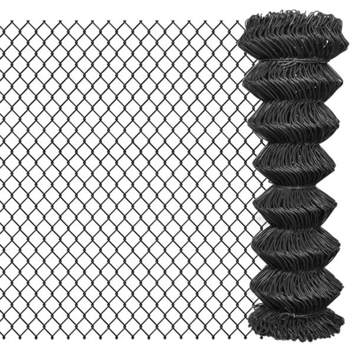 Vidaxl Grillage métallique 25 x 1,25 m acier gris - 40% de remise