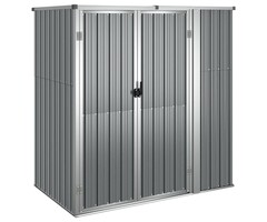 Vidaxl Abri de jardin acier galvanisé 161x89 cm - 41% de remise