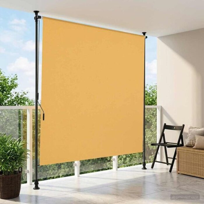 Vidaxl Store enrouleur d'extérieur sable 200 x 270 cm - 40% de remise