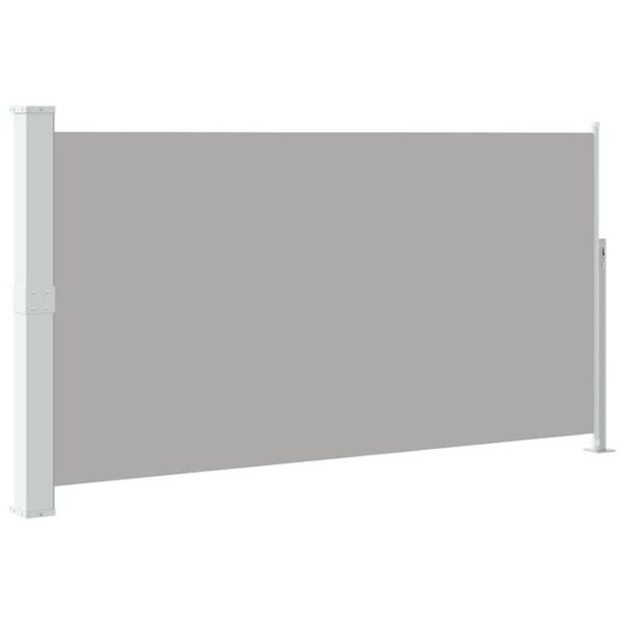 Vidaxl Pare-vue latéral rétractable 170x300 cm gris - 39% de remise