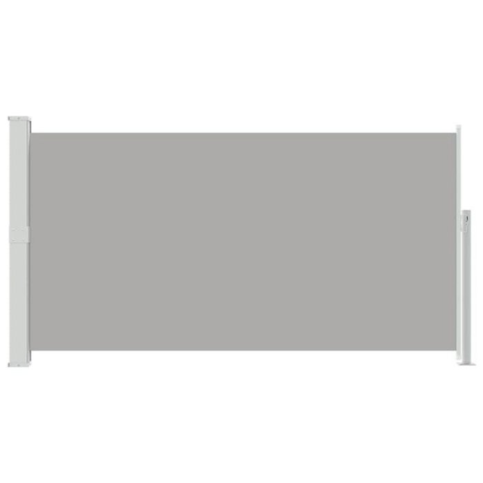 Vidaxl Pare-vue latéral rétractable 170x300 cm gris - 39% de remise