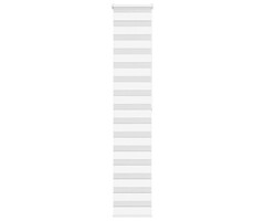 Vidaxl Store enrouleur jour nuit 45x200 cm blanc - 35% de remise