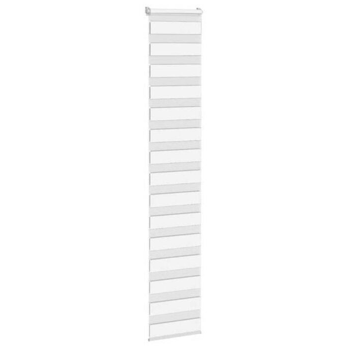 Vidaxl Store enrouleur jour nuit 45x200 cm blanc - 35% de remise