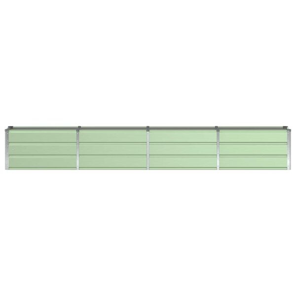 Vidaxl Jardinière en acier vert 320 x 40 x 45 cm - 40% de remise