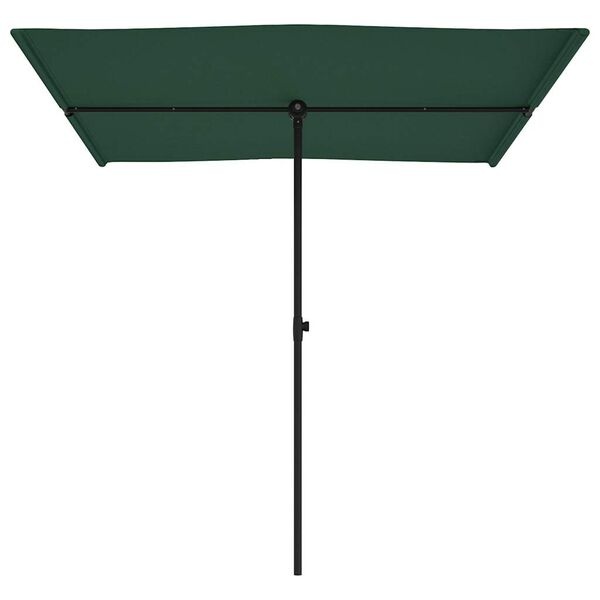 Vidaxl Parasol rectangulaire 200x150cm Vert - 39% de remise