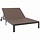 Bain de soleil 2 places polyrotin marron - 41% de remise