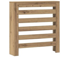 Vidaxl Cache-radiateur en bois chêne artisanal 78x20x82 cm - 38% de remise