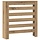 Cache-radiateur en bois chêne artisanal 78x20x82 cm - 38% de remise