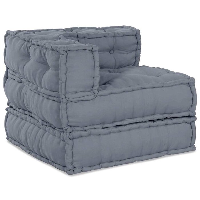 Vidaxl Canapé modulaire gris 70x70 cm - 43% de remise