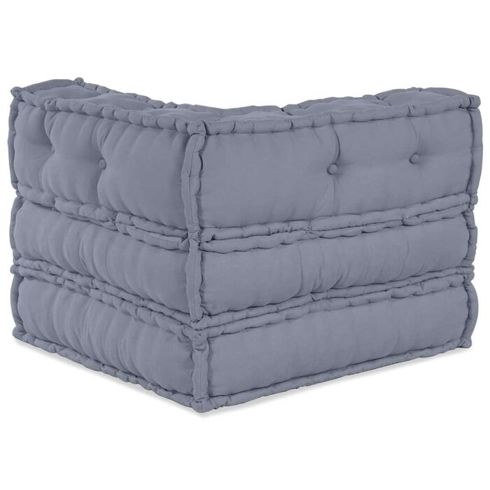 Vidaxl Canapé modulaire gris 70x70 cm - 43% de remise