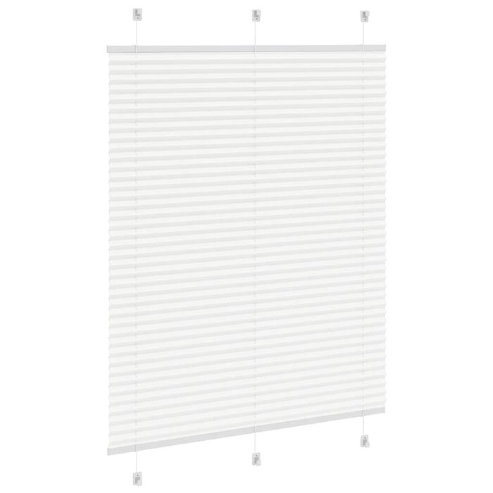Vidaxl Store plissé 105x150 cm blanc - 36% de remise
