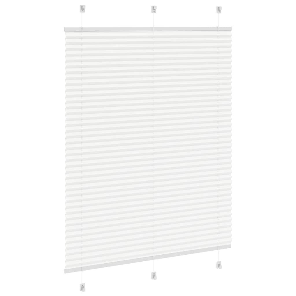 Vidaxl Store plissé 105x150 cm blanc - 36% de remise