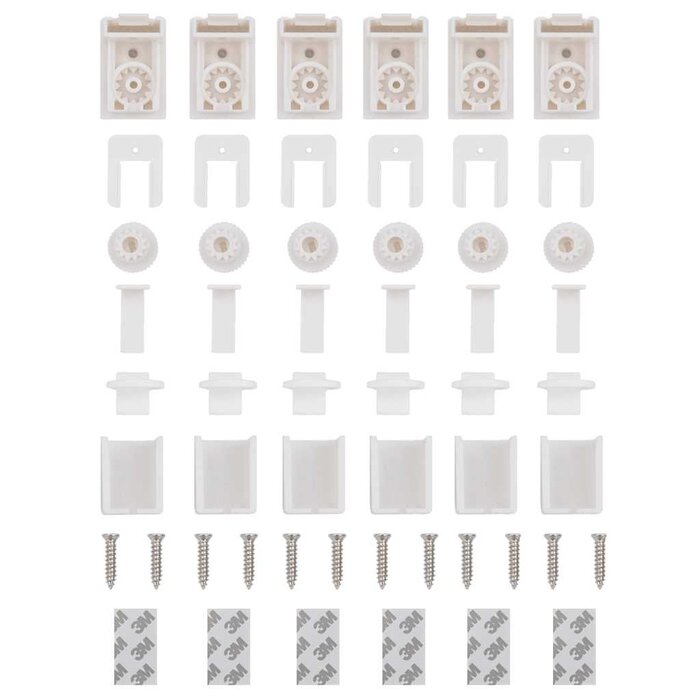 Vidaxl Store plissé 105x150 cm blanc - 36% de remise