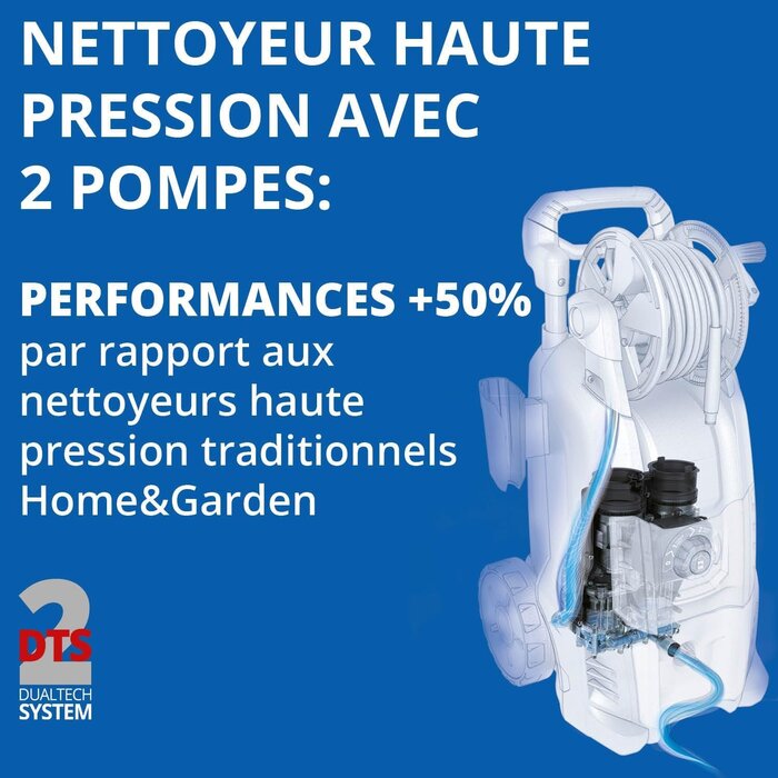 Amazon Nettoyeur Haute Pression 150 bars Dualtech - 37% de remise