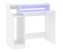 Vidaxl Bureau moderne avec LED blanc 97x45x90 cm - 40% de remise