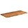 Plateau de table en acacia massif, bord naturel 80x40cm - 49% de remise