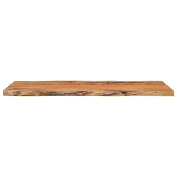 Vidaxl Plateau de table en acacia massif, bord naturel 80x40cm - 49% de remise