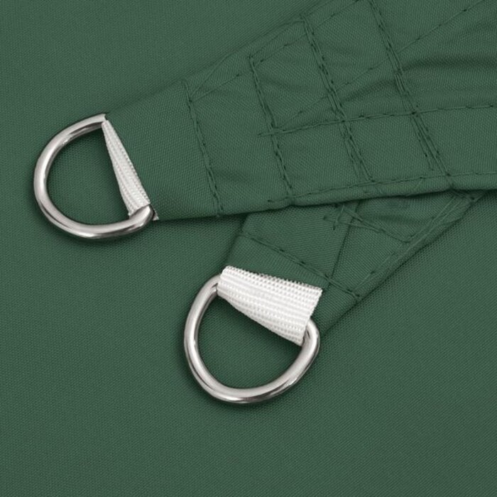 Vidaxl Voile d'ombrage carrée 6x6 m - Vert foncé - 41% de remise
