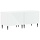 Set de 2 meubles TV blancs design - 41% de remise