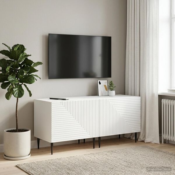 Vidaxl Set de 2 meubles TV blancs design - 41% de remise