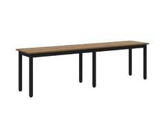 Vidaxl Banc de salle à manger aspect chêne 160 cm - 40% de remise