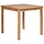 Table de jardin en teck massif 80x80cm - 41% de remise