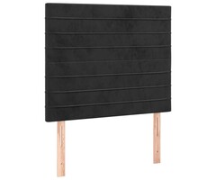 Vidaxl Tête de lit en velours noir 90 cm - 39% de remise