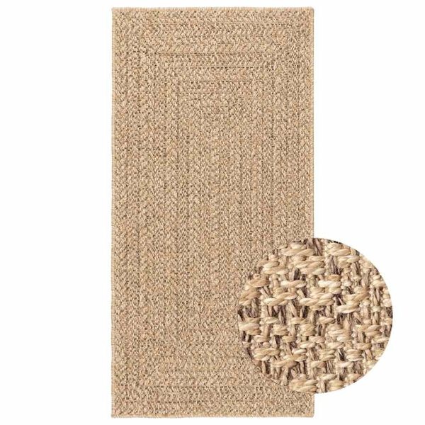 Vidaxl Tapis d'intérieur et d'extérieur aspect jute 60x110 cm - 37% de remise