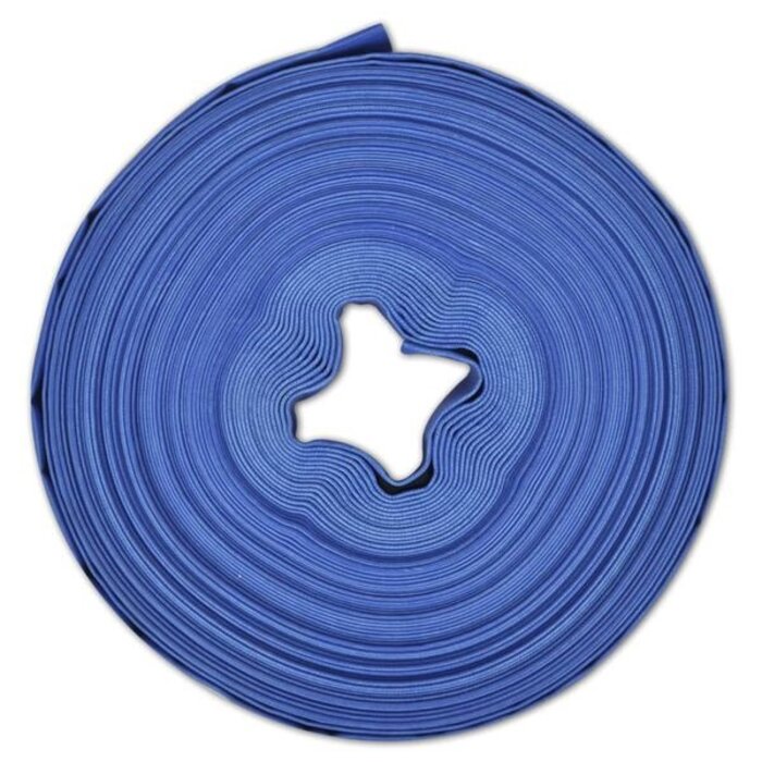 Vidaxl Tuyau d'incendie PVC 1 pouce 50m bleu - 36% de remise