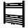 Radiateur sèche-serviettes droit 480x480 mm noir - 40% de remise