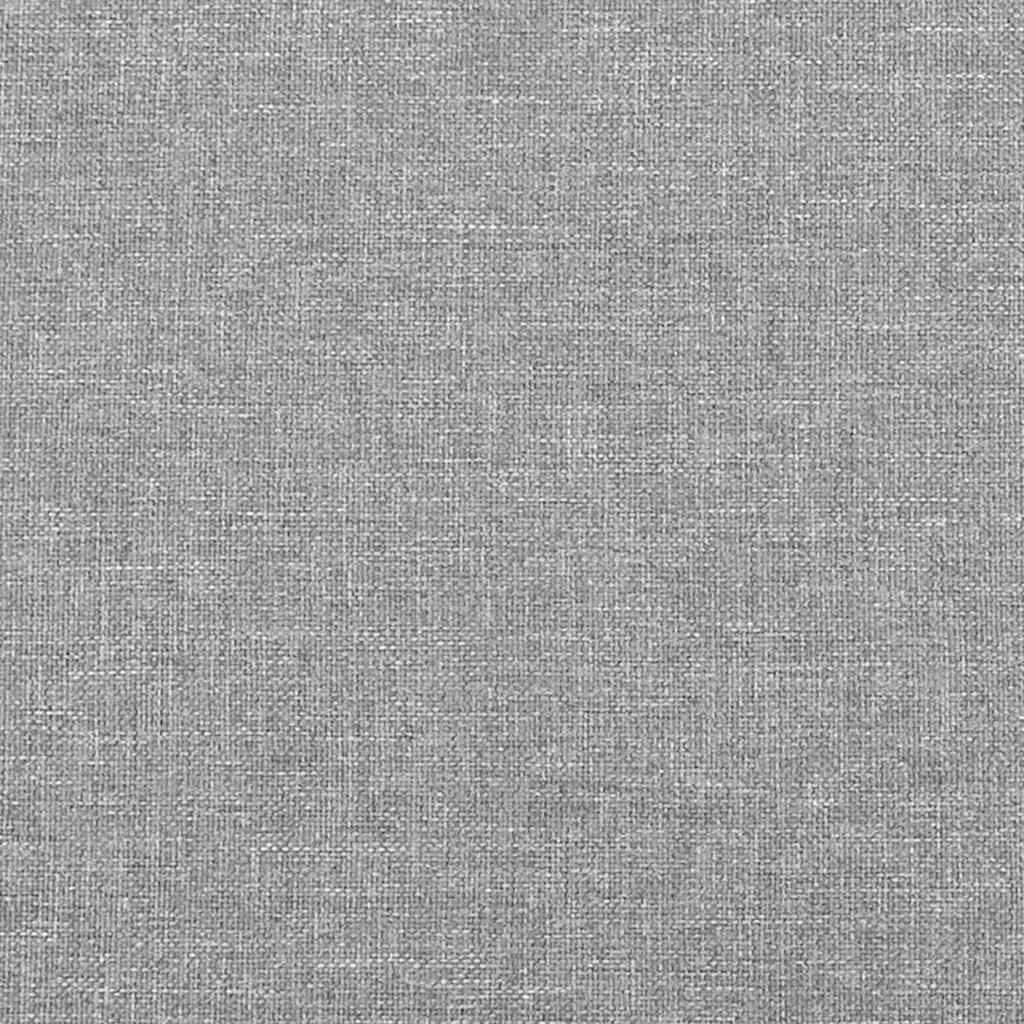 Vidaxl Tête de lit en tissu gris clair 90x78/88 cm - 38% de remise