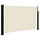 Paravent rétractable crème 120x500 cm - 40% de remise