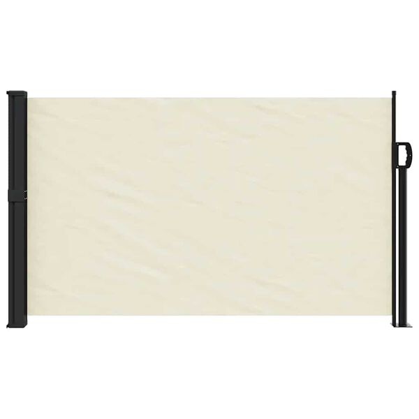 Vidaxl Paravent rétractable crème 120x500 cm - 40% de remise