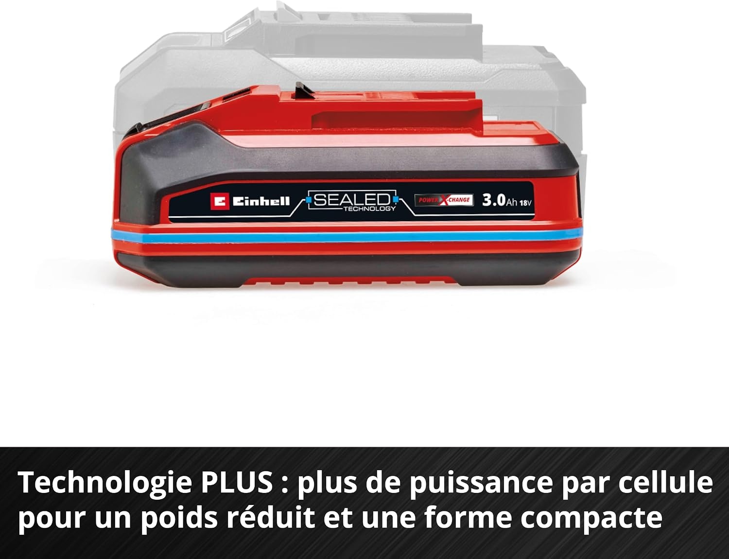 Einhell Batterie 18V 3.0Ah Lithium-ion pour outils sans fil - 34% de remise