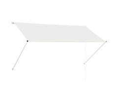 Vidaxl Store banne rétractable 250x150 cm crème - 41% de remise