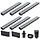 Kit 6 caniveaux de drainage 6m, acier galvanisé - 29% de remise