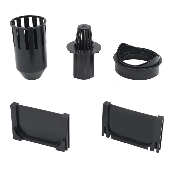 Vidaxl Kit 6 caniveaux de drainage 6m, acier galvanisé - 29% de remise