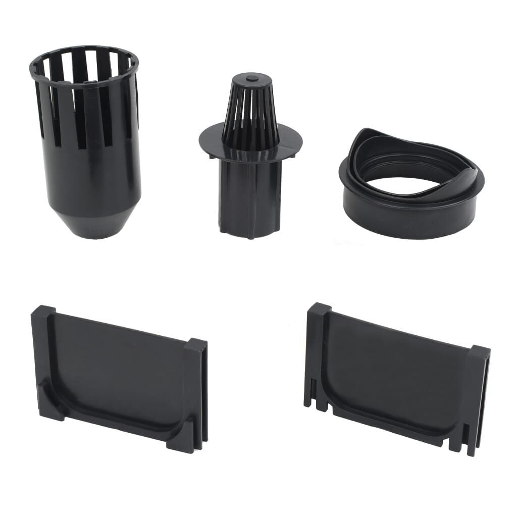 Vidaxl Kit 6 caniveaux de drainage 6m, acier galvanisé - 29% de remise
