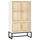 Armoire haute scandinave blanche - 70x35x125 cm - 41% de remise