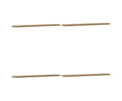 Vidaxl Lot de 4 étagères murales chêne 60x20cm - 38% de remise