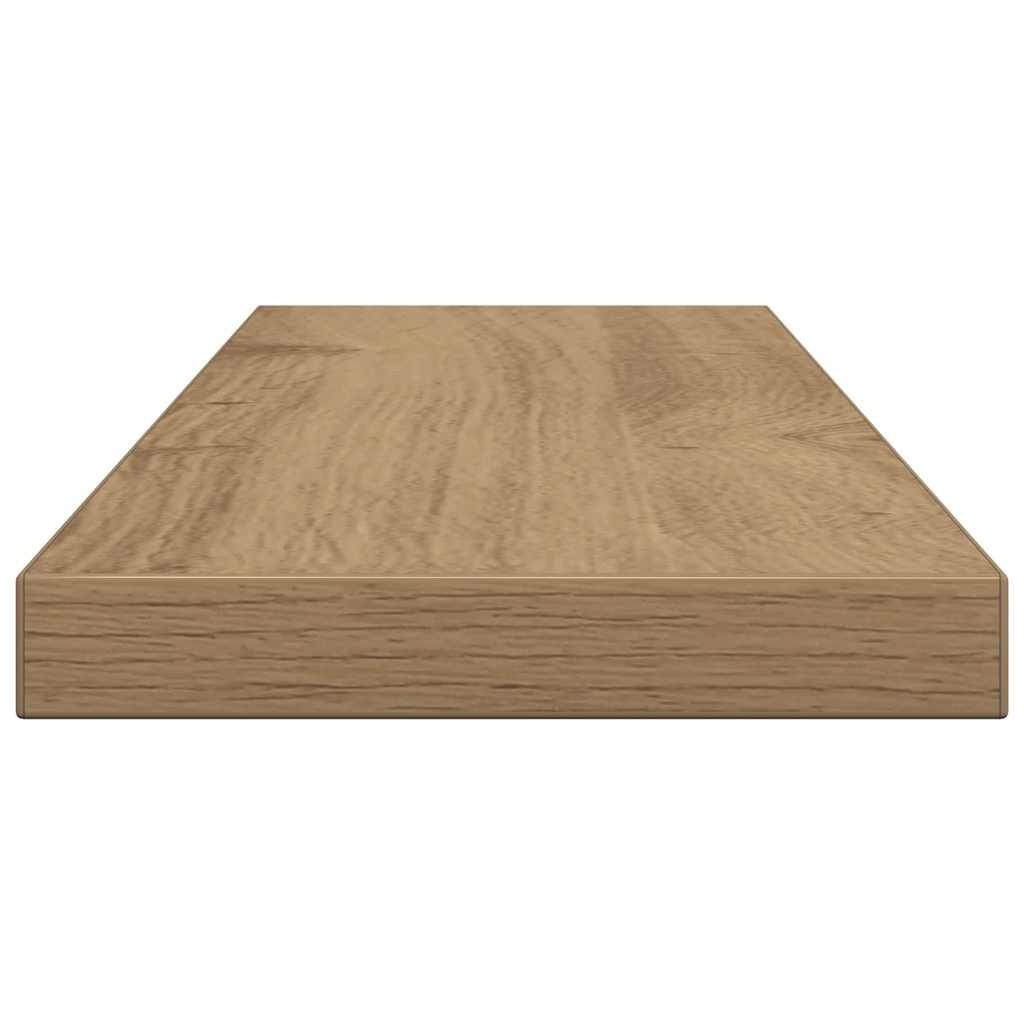 Vidaxl Lot de 4 étagères murales chêne 60x20cm - 38% de remise