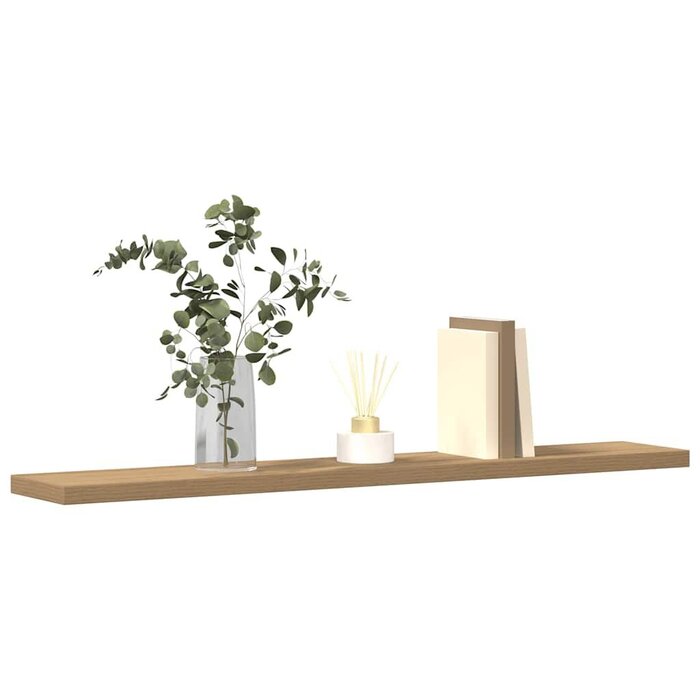 Vidaxl Lot de 4 étagères murales chêne 60x20cm - 38% de remise